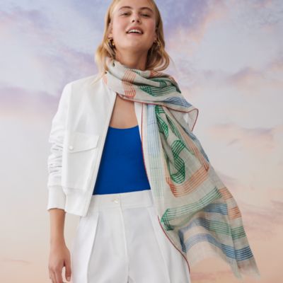 レディス, スカーフ、ショール＆マフラー, カシミアストール＆マフラー